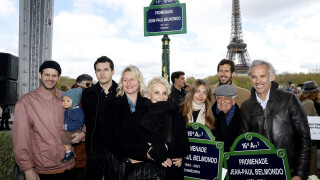 Jean-Paul Belmondo : Son unique arrière petit-fils Vahé, craquant pour lui rendre un premier hommage
