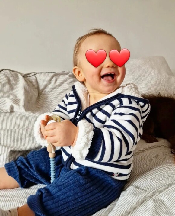 Le petit garçon est né de son union avec sa compagne Méliné. 
Alessandro Belmondo a récemment fêté les 1 an de son petit Vahé.