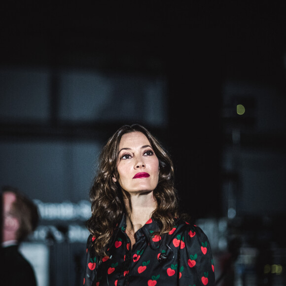Exclusif - Mareva Galanter - Backstage de l'enregistrement de l'émission "La Chanson secrète 8" à la Seine musicale à Paris, diffusée le 4 septembre sur TF1 © Gaffiot-Moreau / Bestimage 