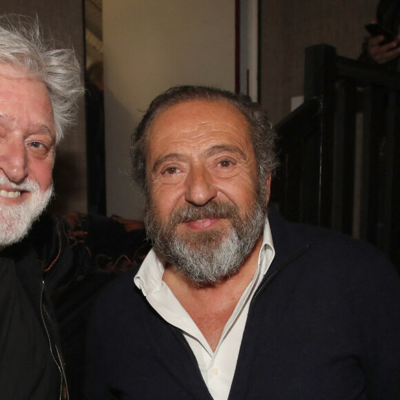 Exclusif - Gilbert Rozon et Patrick Timsit - Concert de Robert Charlebois, "Robert en CharleboisScope" au Grand Rex à Paris, le 2 avril 2023. © Bertrand Rindoff / Bestimage