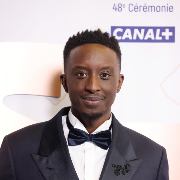 Ahmed Sylla - Pressroom - 48ème cérémonie des César à l'Olympia à Paris le 24 février 2023. © Jacovides / Borde / Bestimage 