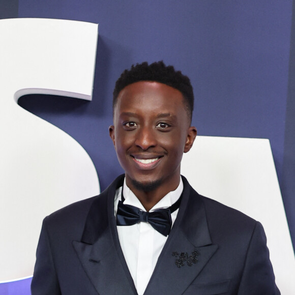 Ahmed Sylla au photocall de la 48ème cérémonie des César à l'Olympia à Paris le 24 février 2023 © Dominique Jacovides / Olivier Borde / Bestimage 