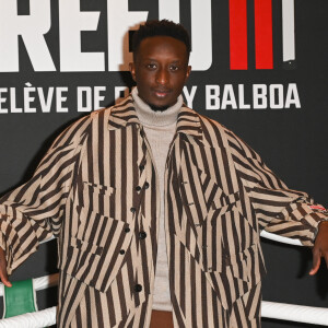 Ahmed Sylla - Première du film "Creed III" au cinéma Le Grand Rex à Paris le 13 février 2023. © Coadic Guirec/Bestimage 