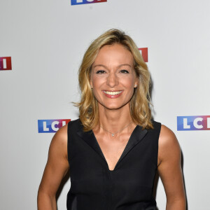 Audrey Crespo-Mara lors du photocall de la conférence de rentrée de la chaine LCI à Boulogne Billancourt le 30 août 2017. © Coadic Guirec / Bestimage