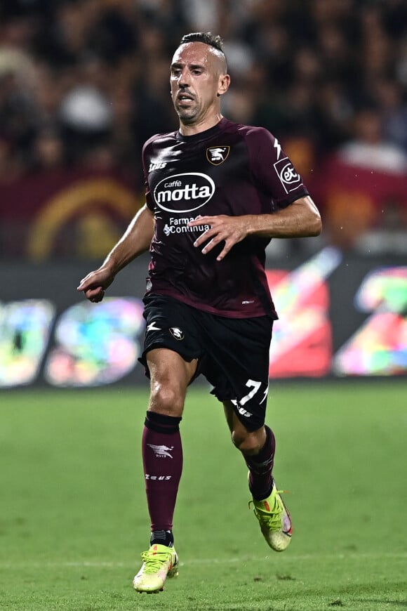 Franck Ribery (joueur de Salernitana) lors du match de Football du Calcio Serie A (Italie), Salernitana - AS Rome (0-1) à Salernitana, Italie le 14 Août 2022 © Image Sport / Panoramic / Bestimage