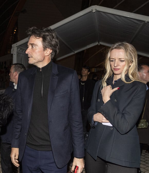 Exclusif - Antoine Arnault et Delphine Arnault - Les célébrités au concert de Jay Z à la fondation Louis Vuitton à Paris, France, le 14 avril 2023. © Da Silva-Perusseau/Bestimage 