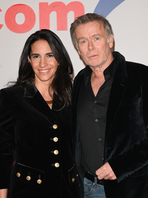 Franck Dubosc et sa femme Danièle - Première du film "Alibi.com 2" au cinéma Le Grand Rex à Paris le 6 février 2023. © Coadic Guirec/Bestimage