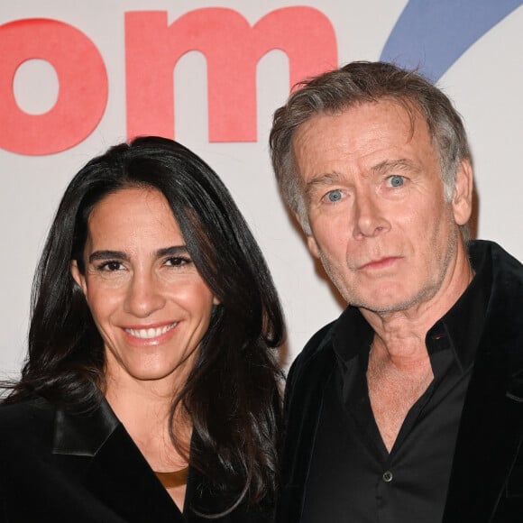 Franck Dubosc et sa femme Danièle - Première du film "Alibi.com 2" au cinéma Le Grand Rex à Paris le 6 février 2023. © Coadic Guirec/Bestimage