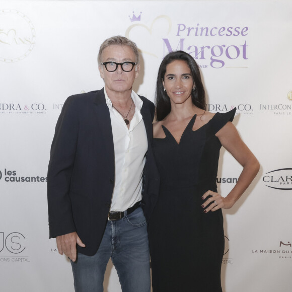Exclusif - Franck Dubosc et sa femme Daniele - Personnalités au Gala pour les 10 ans de l'association "Princesse Margot", présenté par C.Beaugrand, à Paris. Le 15 novembre 2022 © Jack Tribeca / Bestimage