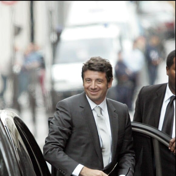 Mariage de Patrick Bruel, rue de la victoire à Paris.