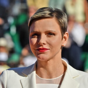 Léger malaise sur le court de tennis.
La princesse Charlene de Monaco - La famille princière de Monaco assiste à la finale homme du tournoi Rolex Monte Carlo Masters à Roquebrune-Cap-Martin. © Bruno Bebert/Bestimage