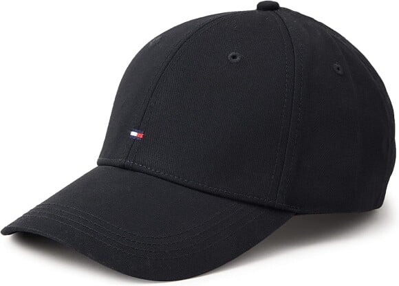 Optez pour un accessoire intemporel avec cette casquette noire Tommy Hilfiger