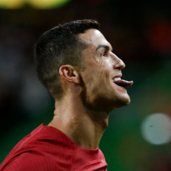 Cristiano Ronaldo lors du match des qualifications européennes entre le Portugal et le Liechtenstein à Lisbonne, Portugal le 23 mars 2023.