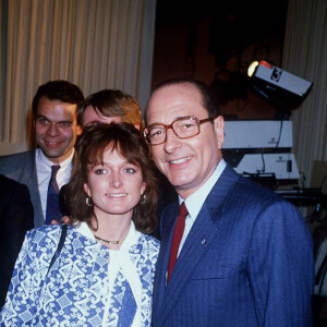 Archives - Jacques Chirac et sa fille Claude à Paris
