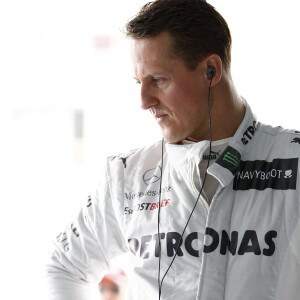 La rédaction du magazine a fait paraître une fausse interview du sportif générée par une intelligence artificielle.
Archives - Michael Schumacher lors du Grand Prix de Formule 1 de Manama au Bahrein. Le 20 avril 2012