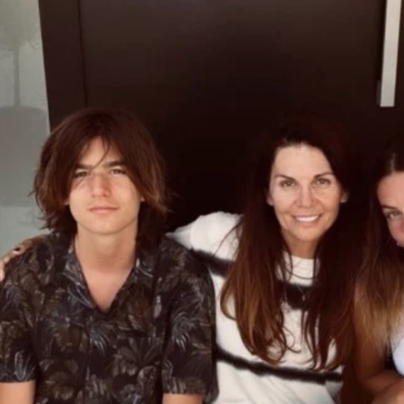 Véronika Loubry sur Instagram avec ses enfants