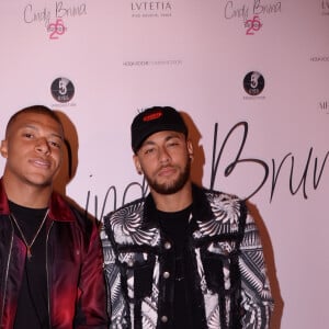 Neymar Jr, Kylian Mbappé - Cindy Bruna fête ses 25 ans au Lutetia "Pop Up" club, soirée organisée par Five Eyes Production le 28 Septembre 2019 pendant la fashion week. © Rachid Bellak / Bestimage