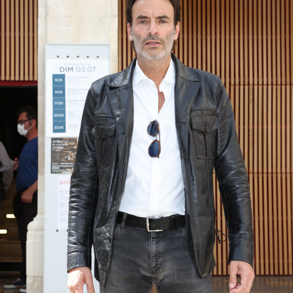 Exclusif - Anthony Delon représentait son père lors de la projection du film "Monsieur Klein" du réalisateur J. Losey lors du 50ème Festival La Rochelle Cinéma à La Coursive à La Rochelle le 3 juillet 2022.  © Jean-Marc Lhomer/Bestimage 
