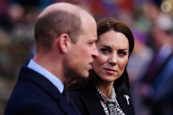 Il est rare que Kate Middleton aborde ce sujet.
Le prince William de Galles et Kate Catherine Middleton, princesse de Galles, en visite au Mémorial de Aberfan. Le 28 avril 2023 