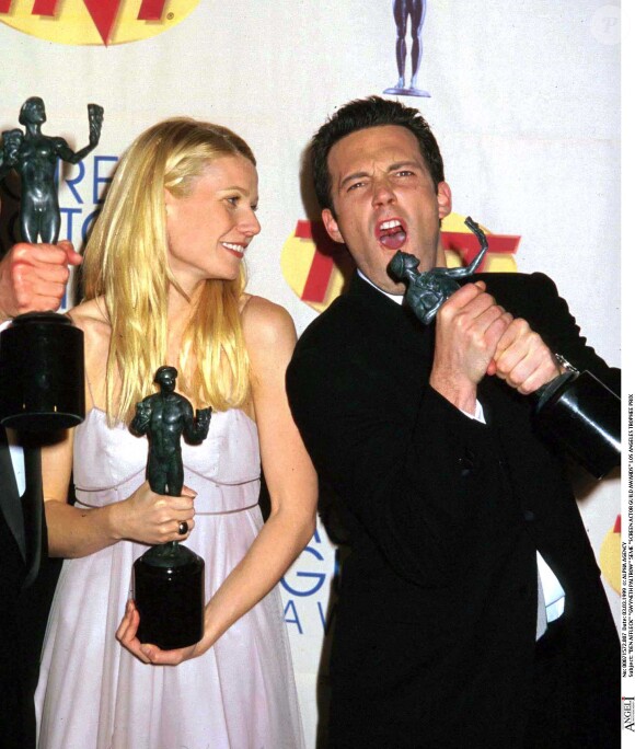 Ben Affleck et Gwyneth Paltrow à Los Angeles en 1999.