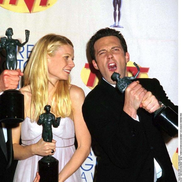 Ben Affleck et Gwyneth Paltrow à Los Angeles en 1999.