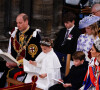 Il a ensuite été sorti en toute discrétion. 
Le prince William, prince de Galles, et Catherine (Kate) Middleton, princesse de Galles, La princesse Charlotte de Galles, Le prince Louis de Galles - Les invités à la cérémonie de couronnement du roi d'Angleterre à l'abbaye de Westminster de Londres, Royaume Uni, le 6 mai 2023. 