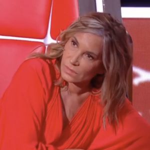 Zazie en larmes après l'élimination de son talent Max Novik dans "The Voice", TF1