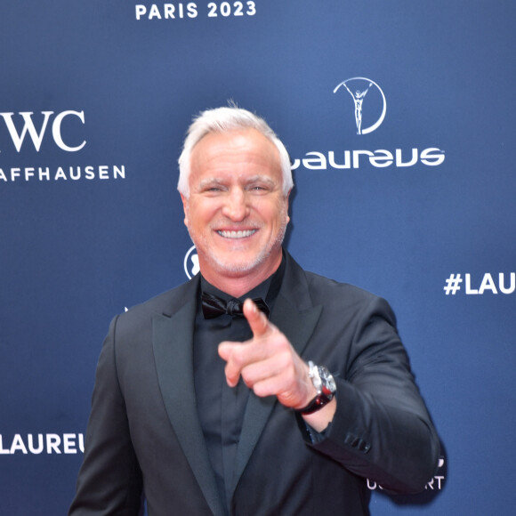 David Ginola - Red Carpet de la cérémonie " 2023 Laureus World Sports Awards" à Paris le 8 mai 2023 . Veeren/Bestimage
