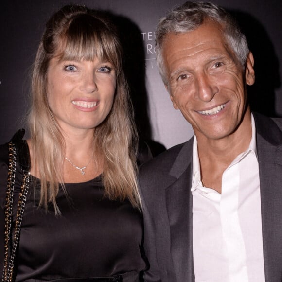 Exclusif - Nagui avec sa femme Mélanie Page - Moma Group fête son 10ème anniversaire à l'hôtel Salomon de Rothschild à Paris le 5 septembre 2022. © Rachid Bellak/Bestimage