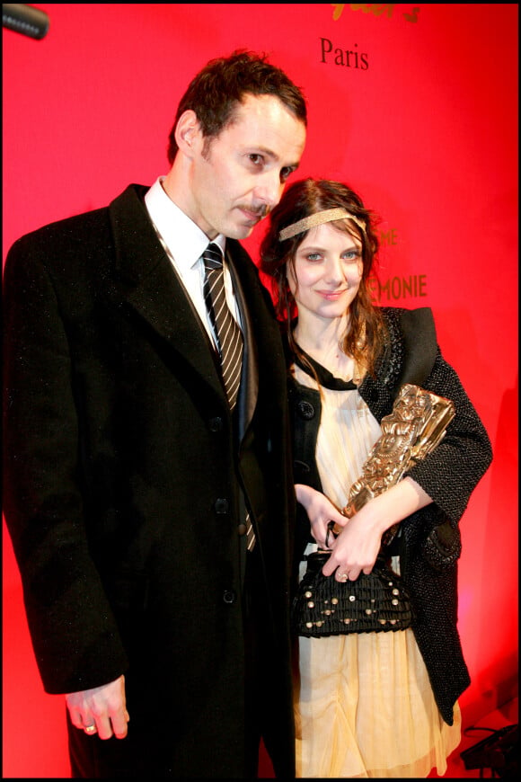 Julien Boisselier et Mélanie Laurent en 2007 aux César