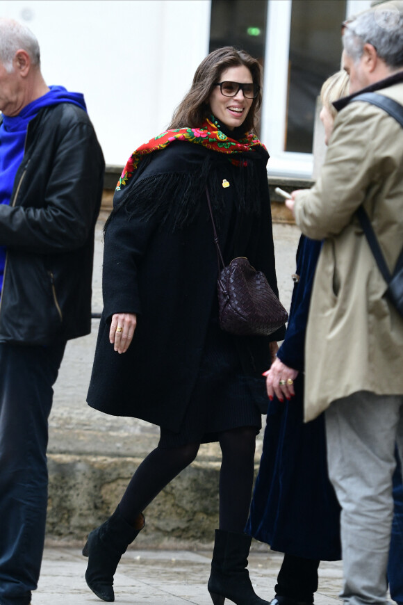 Maïwenn Le Besco - Hommage à la chanteuse Dani en l'église Saint-Roch à Paris le 1er octobre 2022.