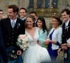 Le mariage s'est déroulé à Dunblane, en Écosse la ville où le champion a grandi
 
Andy Murray et Kim Sears se marient à la cathédrale de Dunblane en Ecosse, le 11 avril 2015.
