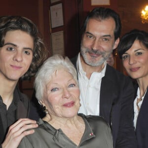 Hélène Médigue, Samuel Labarthe, Line Renaud, Thomas Soliveres - Générale de la pièce Harold et Maude à Paris en 2012
