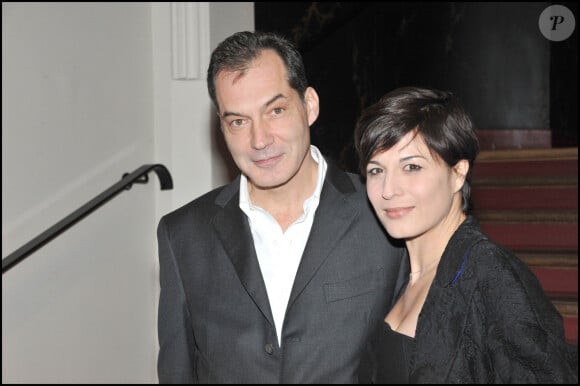 Hélène Medigue et Samuel Labarthe - Prix du Producteur Francais de Television, Salle Wagram à Paris
