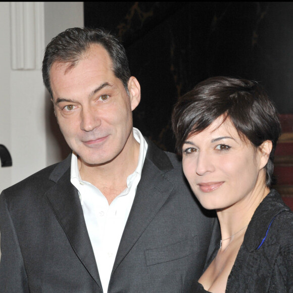 Hélène Medigue et Samuel Labarthe - Prix du Producteur Francais de Television, Salle Wagram à Paris