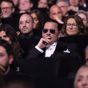 Johnny Depp - Cérémonie d'ouverture du 76ème Festival International du Film de Cannes, au Palais des Festivals à Cannes. Le 16 mai 2023. © Borde-Jacovides-Moreau / Bestimage