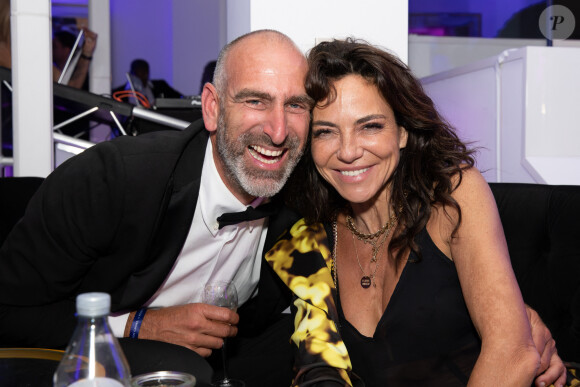 Exclusif - Nicolas Moutte, Sandra Sisley - Soirée à la suite Sandra & Co lors du 76ème Festival International du Film de Cannes, France, le 17 mai 2023. © Aurelio Stella/Bestimage