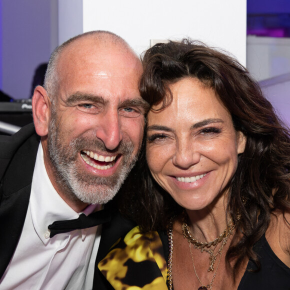 Exclusif - Nicolas Moutte, Sandra Sisley - Soirée à la suite Sandra & Co lors du 76ème Festival International du Film de Cannes, France, le 17 mai 2023. © Aurelio Stella/Bestimage