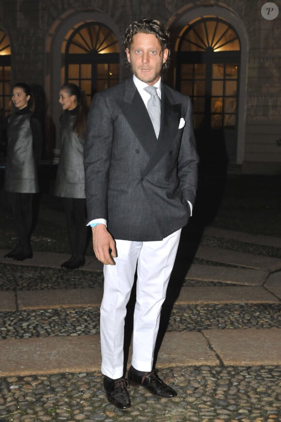 Lapo Elkann lors de la Vogue Party à Milan le 26 février 2010
