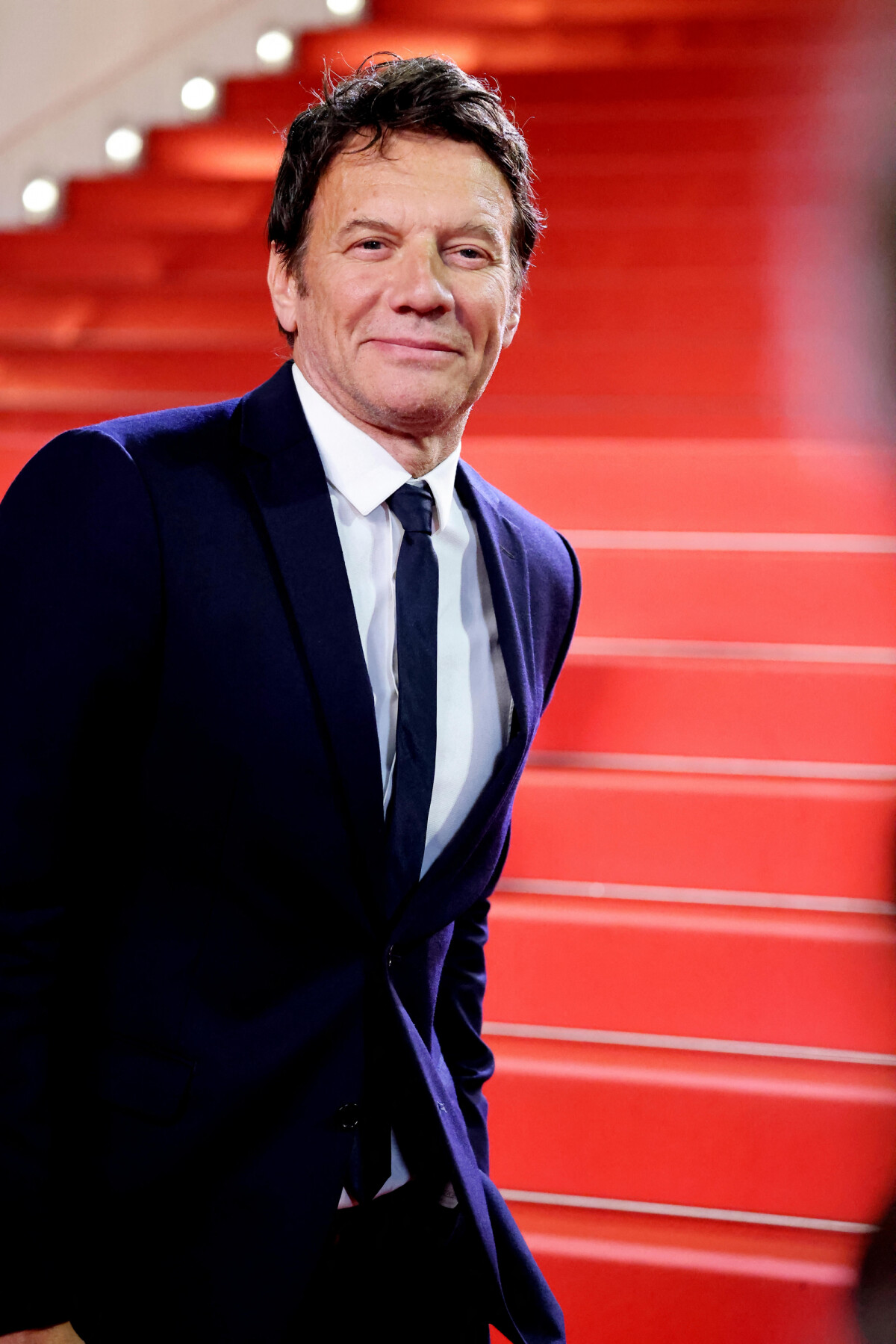 Photo Samuel Le Bihan Montée des marches du film " Omar la fraise