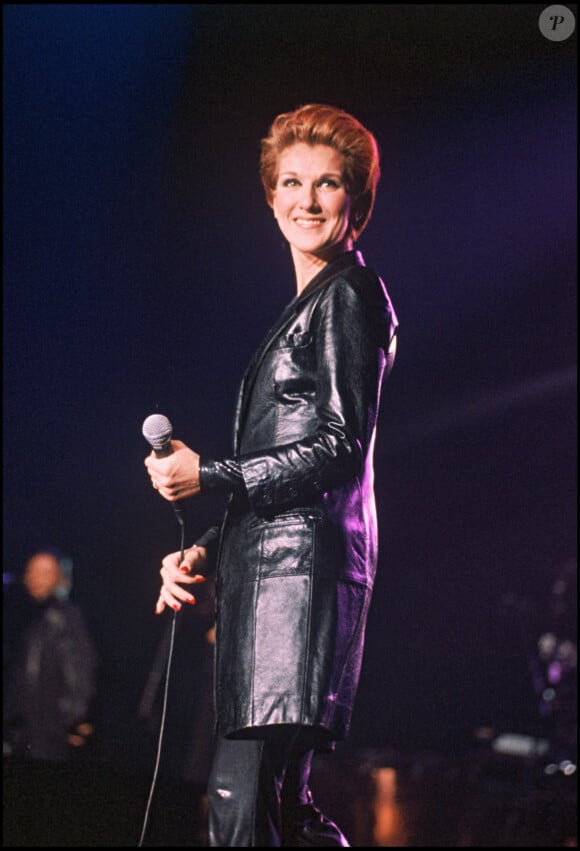 Céline Dion en concert à Wembley en 1995