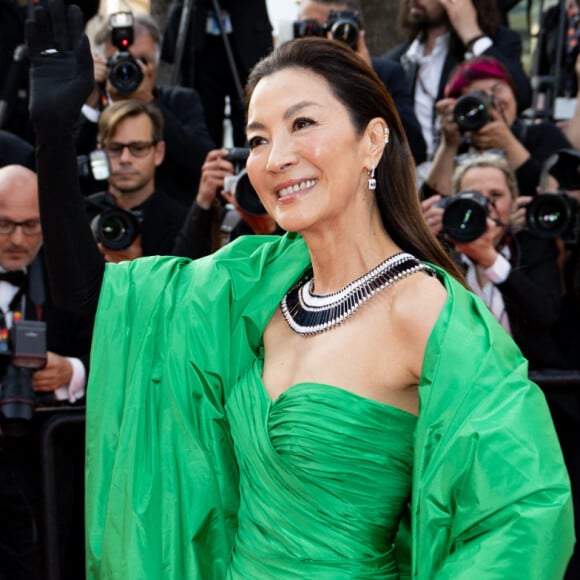 Michelle Yeoh - Montée des marches du film " Firebrand (Le jeu de la reine) " lors du 76ème Festival International du Film de Cannes, au Palais des Festivals à Cannes. Le 21 mai 2023 © Jacovides-Moreau / Bestimage