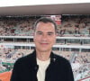 Laurent Luyat sur le plateau de France Télévision - Internationaux de France de Tennis de Roland Garros 2022 - Jour 1 à Paris le 22 Mai 2022. Bertrand Rindoff/Bestimage