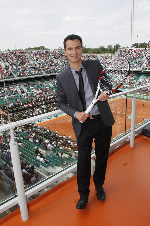 Laurent Luyat - People au 10ème jour des Internationaux de Roland-Garros, le 5 juin 2012.
