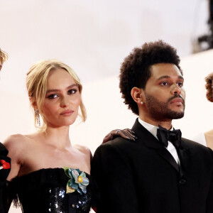 Lily-Rose Depp, Abel “The Weeknd” Tesfaye - Montée des marches du film « The Idol » lors du 76ème Festival International du Film de Cannes, au Palais des Festivals à Cannes. Le 22 mai 2023 © Jacovides-Moreau / Bestimage