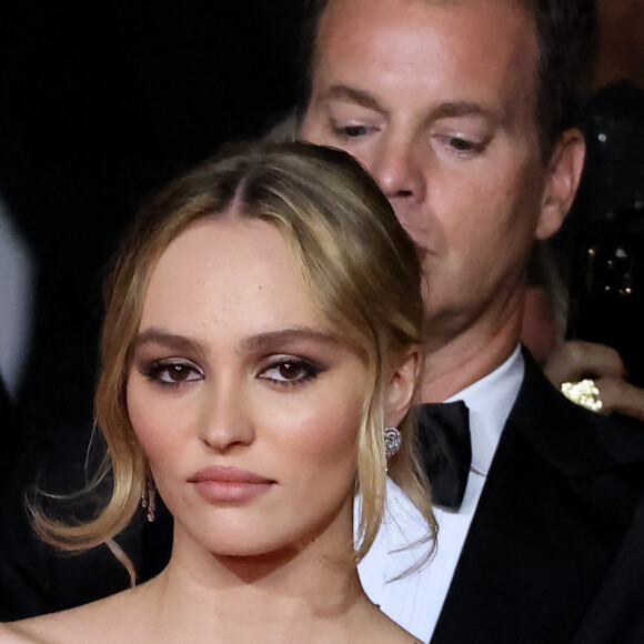 Lily-Rose Depp - Montée des marches du film « The Idol » lors du 76ème Festival International du Film de Cannes, au Palais des Festivals à Cannes. Le 22 mai 2023 © Jacovides-Moreau / Bestimage