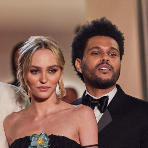 Lily-Rose Depp, Abel “The Weeknd” Tesfaye - Montée des marches du film « The Idol » lors du 76ème Festival International du Film de Cannes, au Palais des Festivals à Cannes. Le 22 mai 2023 © Jacovides-Moreau / Bestimage