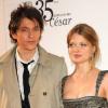 Mélanie Thierry et Raphaël lors de la 35e cérémonie des César le 27 février 2010
