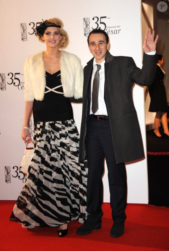 Frédérique Bel et Elie Semoun lors de la 35e cérémonie des César le 27 février 2010