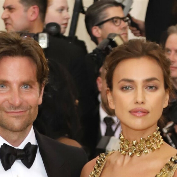 Bradley Cooper et sa femme Irina Shayk - Les célébrités arrivent à l'ouverture de l'exposition Heavenly Bodies: Fashion and the Catholic Imagination à New York, le 7 mai 2018 